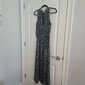 Prologue Black and White Maxi Dress